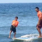 longboarding kid