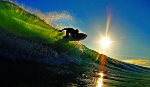San Clemente surfing