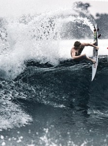 board grab surf spray