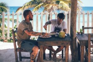 Salt and Silver dining in Mexico