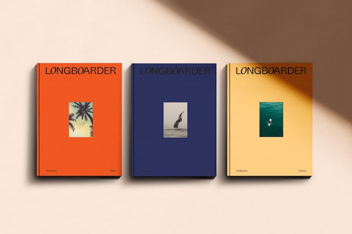 Longboarder Magazine Volumes one two and three